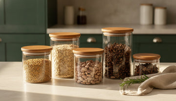 Glass and Wood Food Containers: Natural Preservation Guide