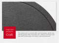 Cast iron egg skillet with textured surface showing natural pores, high-temperature craft cookware for non-stick cooking.