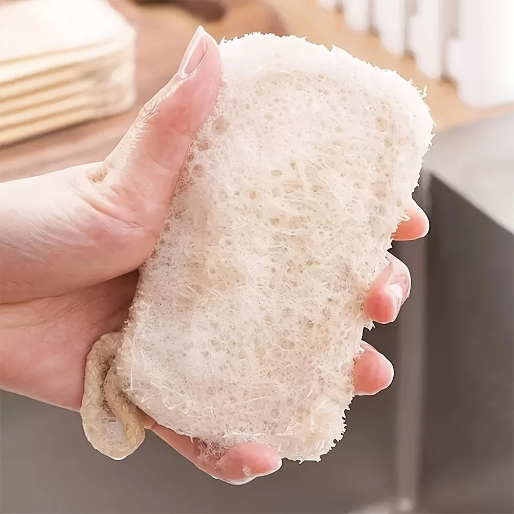 Natural Loofah Dish Scrubber – Eco Kitchen Cleaning