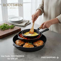 Rootborn Rituals insulated copper travel cup with hammered finish, eco-friendly design for sustainable kitchen use.