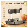 Thickened cast iron base plate of the juicer with four anti-slip suction cups underneath
